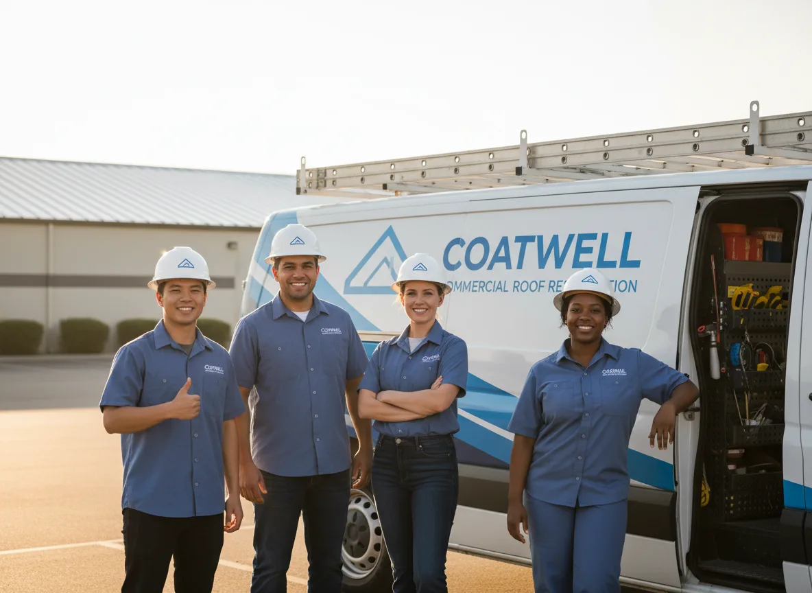 Commercial roof coating company in Sachse, TX